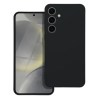 Capa de Silicone para Samsung S24 Plus preta.